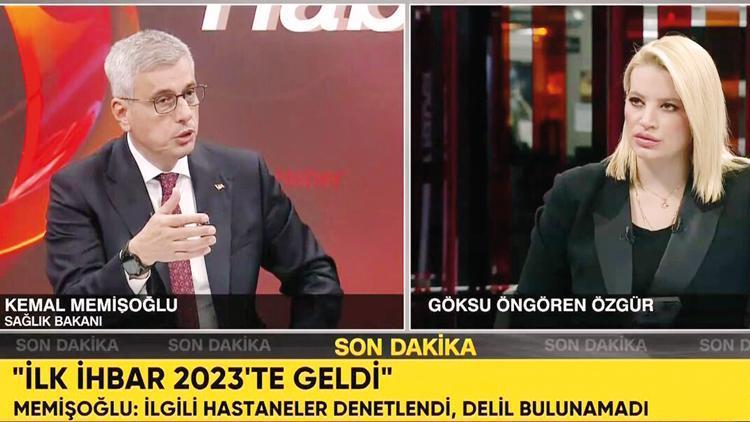 Sağlık Bakanı Memişoğlu: Operasyonu 4 kişi biliyorduk