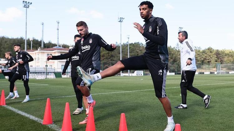 Beşiktaşta Lyon maçı hazırlıkları başladı