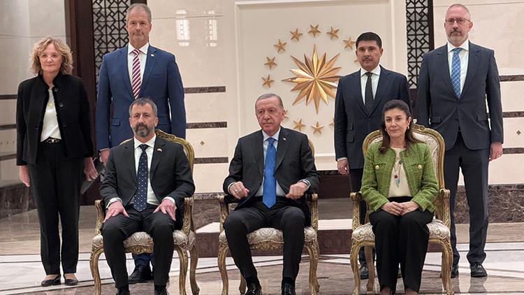 Cumhurbaşkanı Erdoğan, büyükelçileri kabul etti