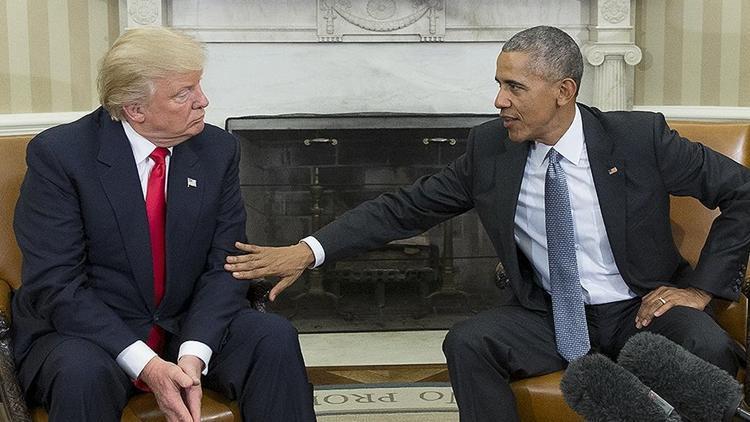 Trump bu kez de Obamayı hedef aldı