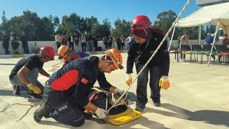 Osmaniye Devlet Hastanesi’nde deprem ve yangın tatbikatı