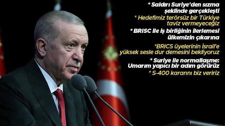 Cumhurbaşkanı Erdoğan: Hainlere inat daha fazla üreteceğiz