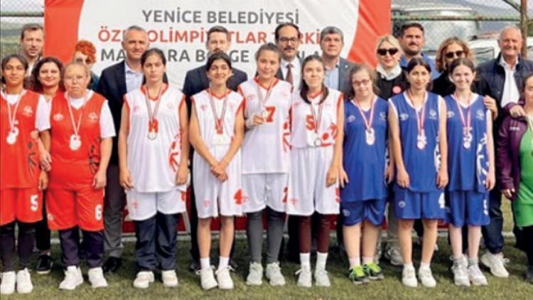 Özel sporcular Yenice’de hep birlikte yarıştılar