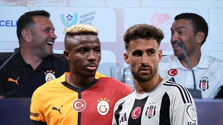 Süper Ligde Galatasaray ile Beşiktaşın düellosu Okan Buruk ve Bronckhorst 11lerini belirledi