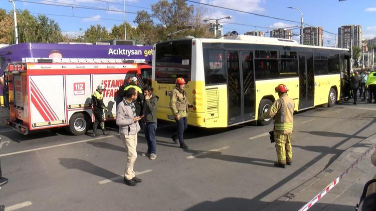 İstanbul - Bakırköyde İETT otobüsünün çarptığı kadın hayatını kaybetti