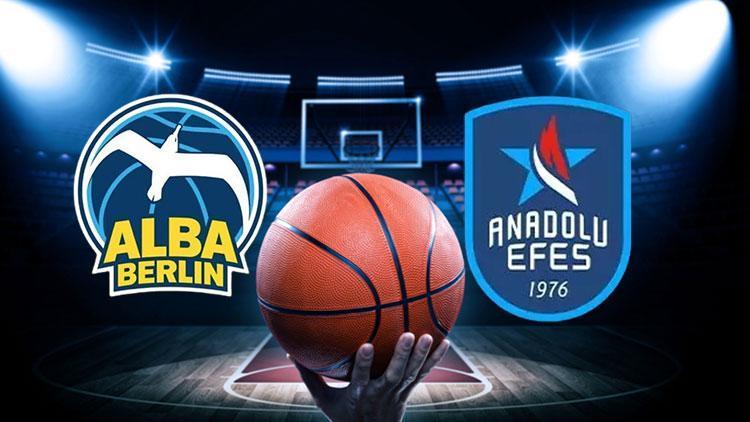 Alba Berlin-Anadolu Efes maçı ne zaman, saat kaçta, hangi kanalda