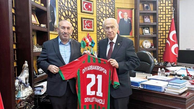 Diyarbakırspor’dan Bahçeli’ye ziyaret