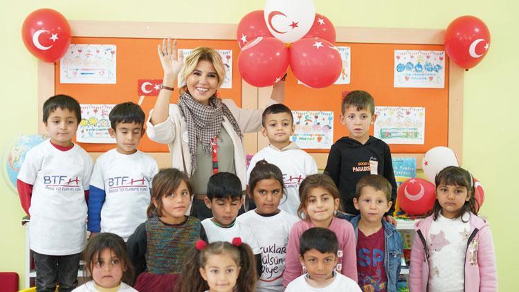 Gülben Ergen yeni okulunu Siverek’te açtı