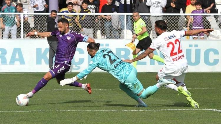 Çorum FK, Ankara Keçiörengücünü 3-2 ile geçti