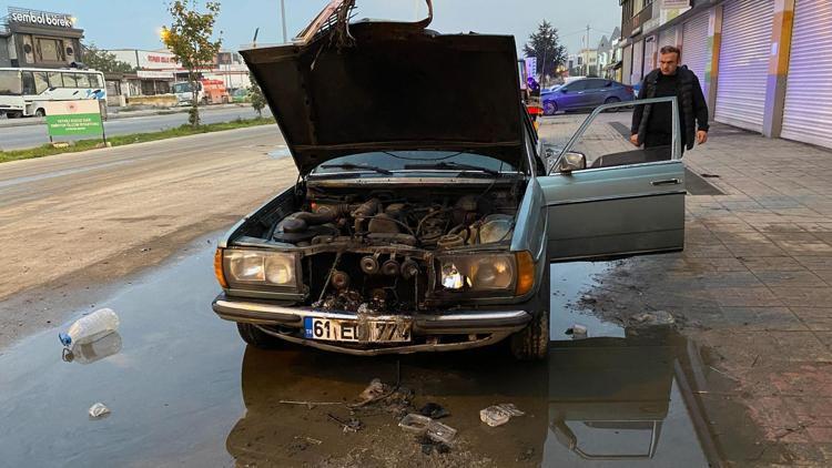 Otomobilini ateşe vermek isteyince gözaltına alındı, serbest kalınca ikinci denemesinde yaktı