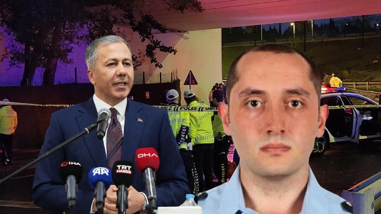 Bakan Yerlikayadan şehit polisin ailesine baş sağlığı