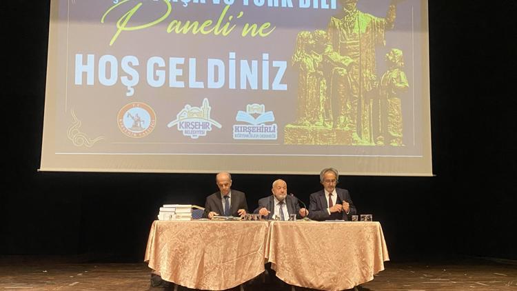 Kırşehirde Aşık Paşa ve Türk Dili paneli düzenlendi