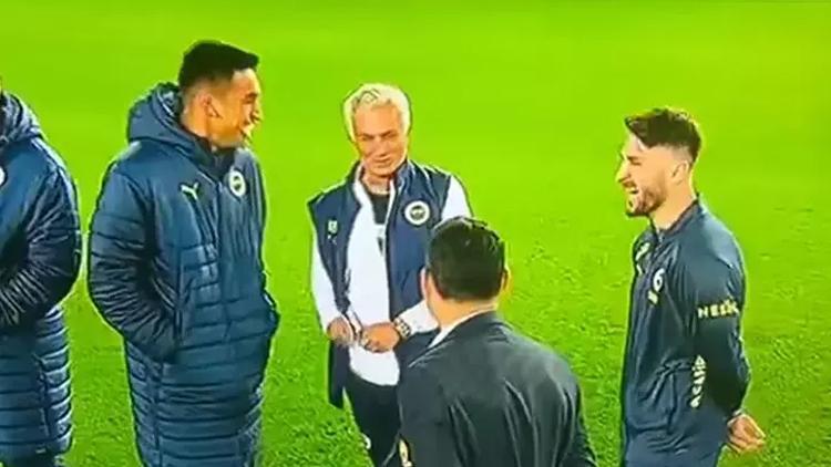 Mourinhodan Trabzonspor taraftarını kızdıran olta hareketi