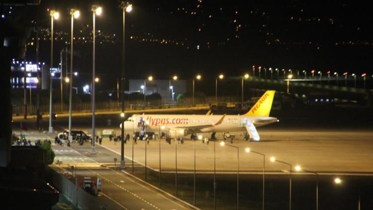 Bakım çalışmaları tamamlanan Ordu- Giresun Havalimanı’na ilk uçak indi