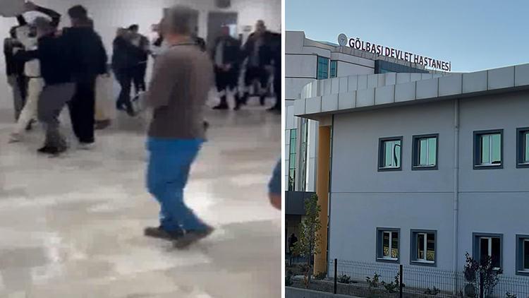 Ankarada hastanede polise ve güvenlik görevlilerine saldıran 9 kişi gözaltına alındı