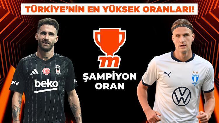 Beşiktaş - Malmö heyecanı Türkiyenin En Yüksek Oranları ile Mislide İki takımda son durum ve muhtemel 11ler...