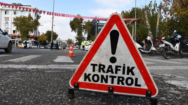 Adıyamanda trafik denetimi yapıldı