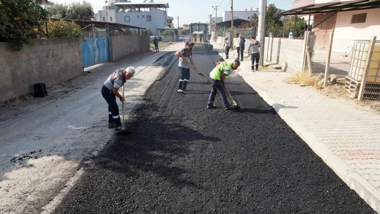 Akdeniz’de zarar gören sokaklar yenileniyor