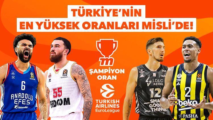 Anadolu Efes ve Fenerbahçe Beko galibiyet için sahaya çıkacak, maçlar Mislide canlı izlenecek