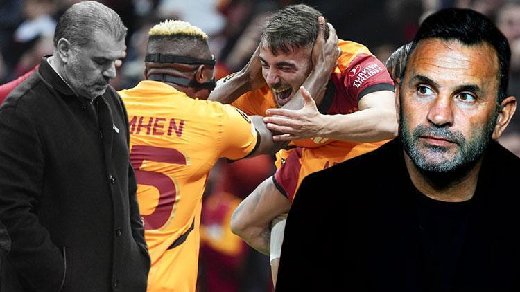 İngilizler Galatasarayı yere göğe sığdıramadı: Palyaço gösterisinde bir komedi | Tottenham hocası ders izledi