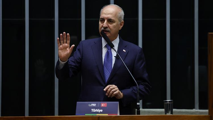 TBMM Başkanı Numan Kurtulmuş: İsrailin katliamları insanlığın yeni bir sistem kurması için alarm zilleri çaldırmaktadır