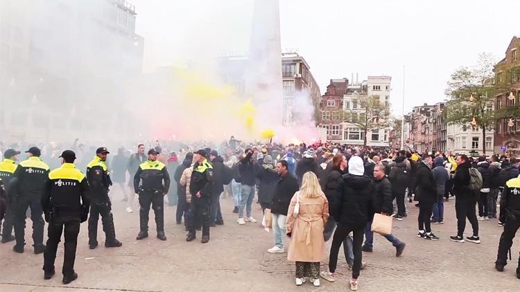 Gazze’nin ateşi Amsterdam’da