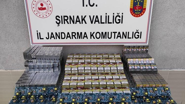 Şırnakta kaçakçılık operasyonlarında 28 şüpheli hakkında işlem yapıldı