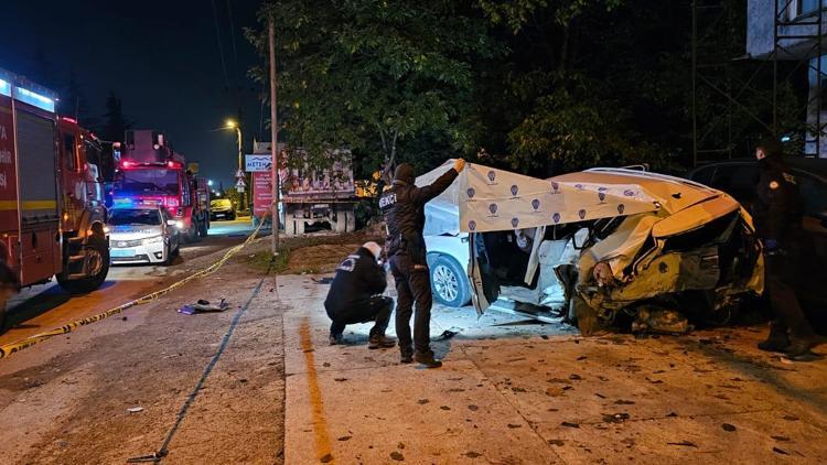 Sapancada ambulansın da karıştığı zincirleme kaza: 1 ölü, 3 sağlık çalışanı yaralı