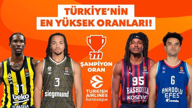 Fenerbahçe Beko ve Anadolu Efes EuroLeague sahnesinde Maçlardan tüm detaylar ve en yüksek oranlar...