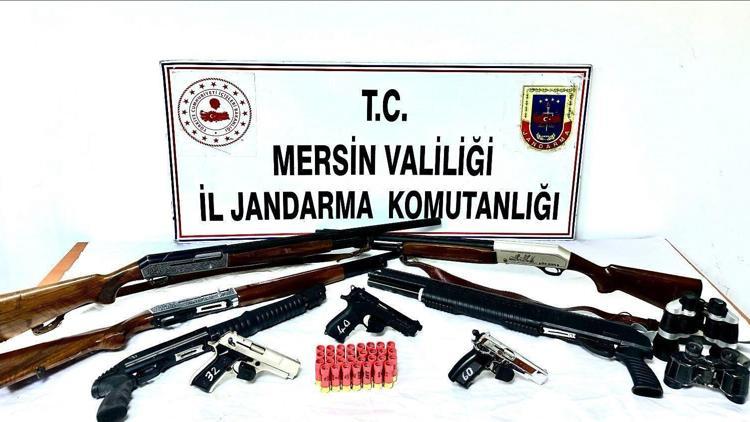 Mersin’de silah kaçakçılığı operasyonu