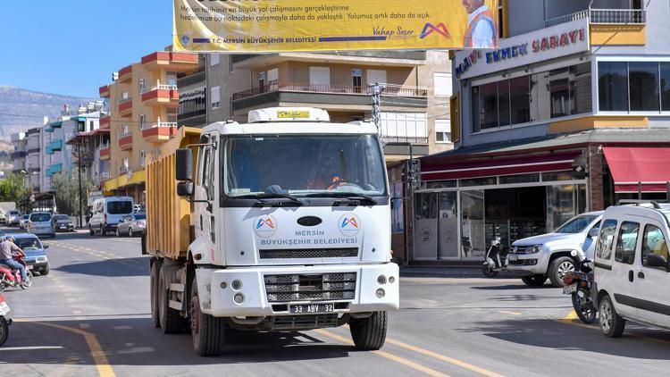 Mut’un yolları Büyükşehir ile yenilendi