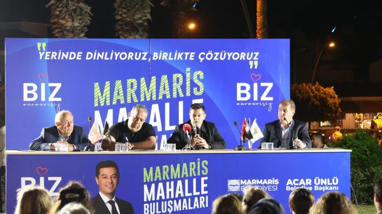 Marmariste mahalle buluşmaları içmelerde başladı