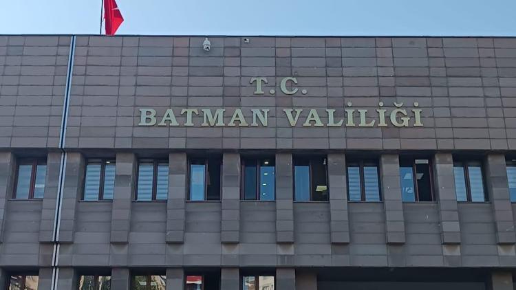 Valilik açıkladı... Batmanda 10 günlük eylem yasağı