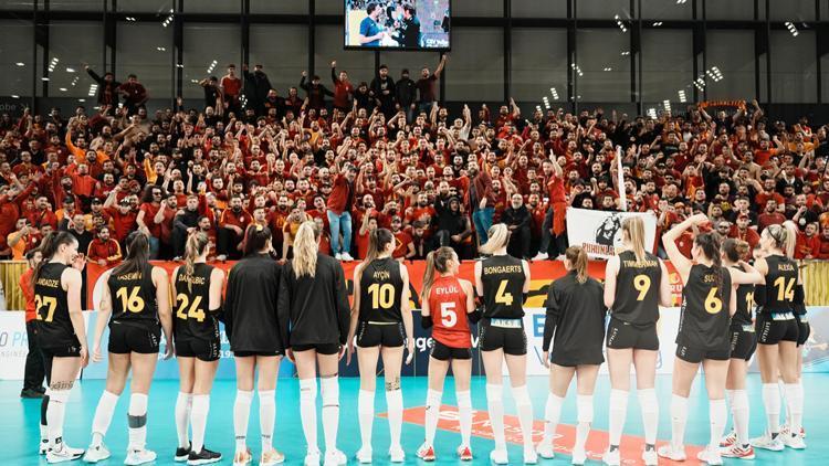 Galatasaray Daikin 3-1 kazandı, 8li final turuna çıktı