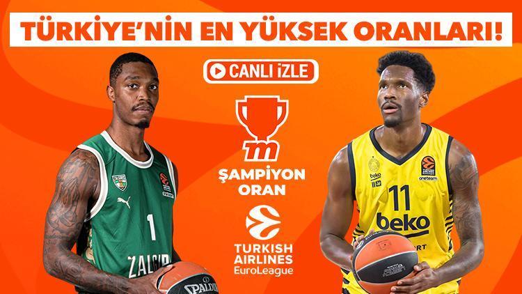 Zalgiris - Fenerbahçe Beko maçı Türkiyenin En Yüksek Oranları farkıyla ve canlı yayınla Mislide