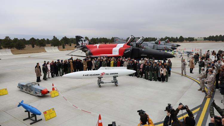 F-4 savaş uçaklarının Türk Hava Kuvvetleri envanterine katılışının 50’nci yılı