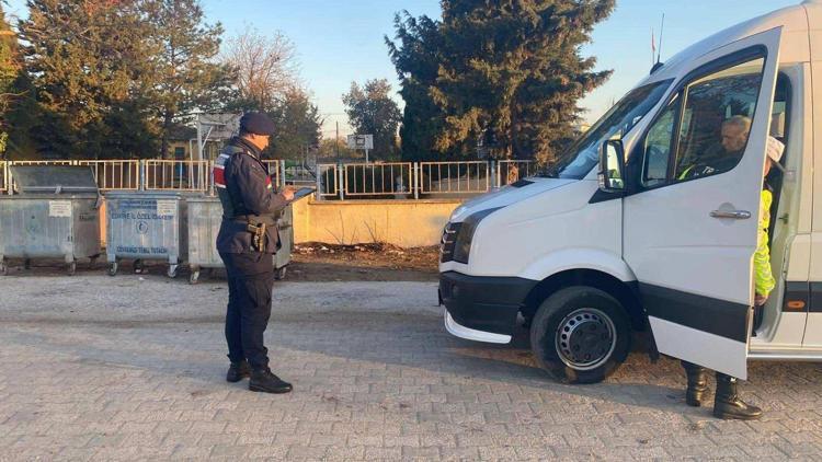 Edirne’de 46 öğrenci servisi denetlendi, 2 sürücüye ceza uygulandı