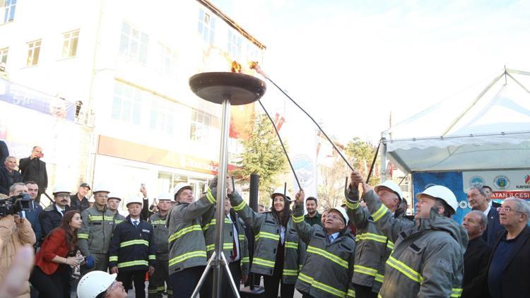 Kayseride 16 ilçeye doğal gaz ulaştırıldı