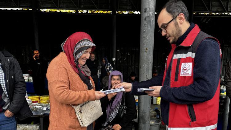 Havzada kadınlara yönelik KADES bilgilendirmesi yapıldı