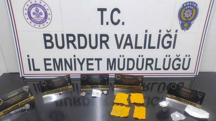 Burdurda uyuşturucu operasyonları