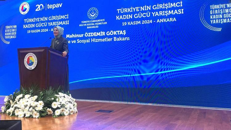 Bakan Göktaş: Kadınların iş gücüne katılım oranı yüzde 37,4e yükseldi