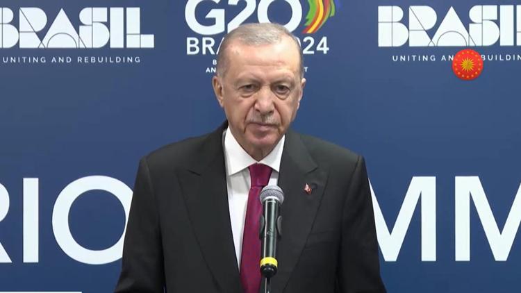 Son dakika... Cumhurbaşkanı Erdoğan: İsrail insanlığa karşı suç işliyor