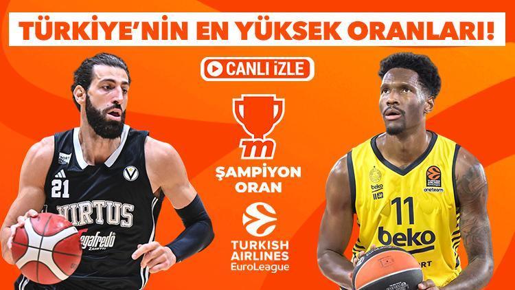 Fenerbahçe Beko, Virtus Bologna karşısında seriyi devam ettirme hedefinde En yüksek oranlar ve canlı yayın Mislide...