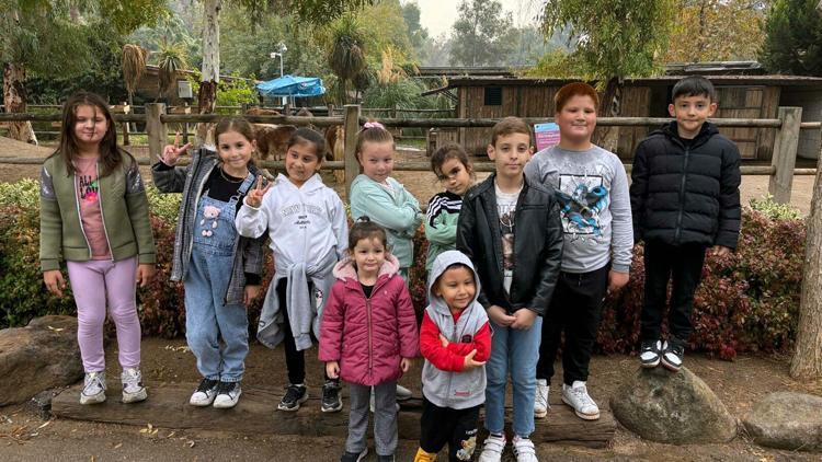 Manisalı çocuklar aileleriyle İzmir Sasalı Doğal Yaşam ParkınI gezdi