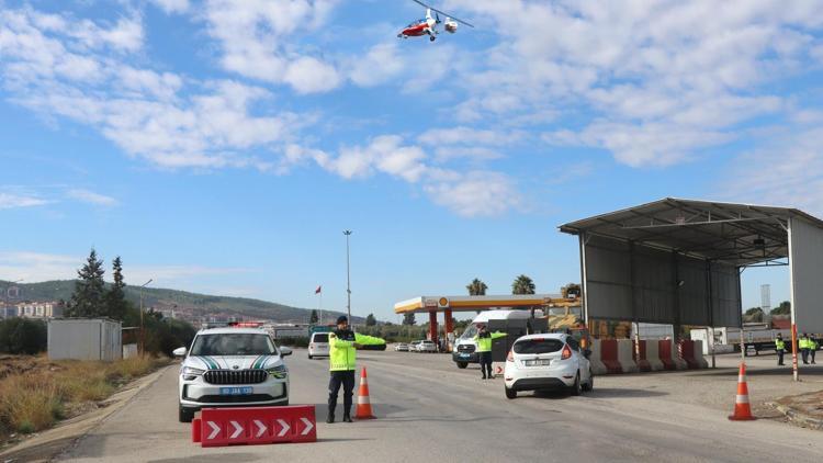 Osmaniye’de cayrokopter destekli trafik ve asayiş denetimi