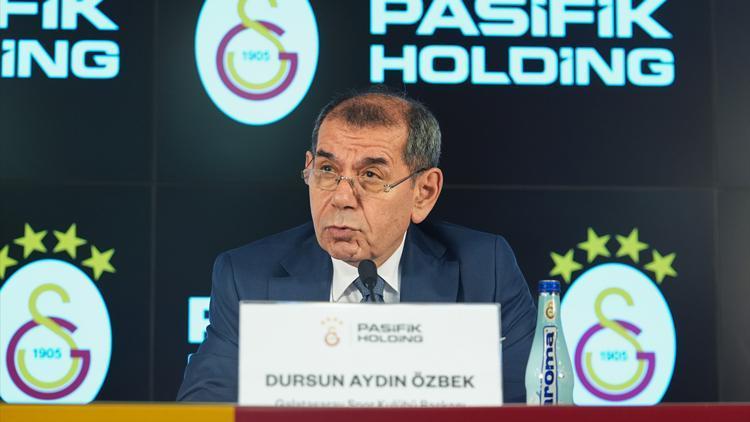 Dursun Özbek: Futbolda yapı varsa Galatasaraya karşı var