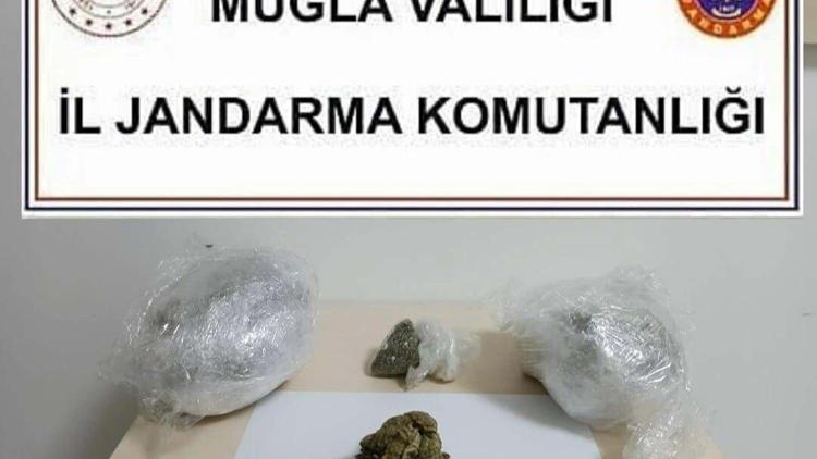 Ormanda 1 kilo skunk ele geçirildi; 3 gözaltı