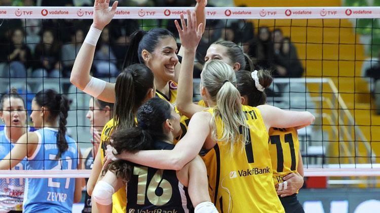 VakıfBank, Nilüfer Belediyespor Ekere set vermedi