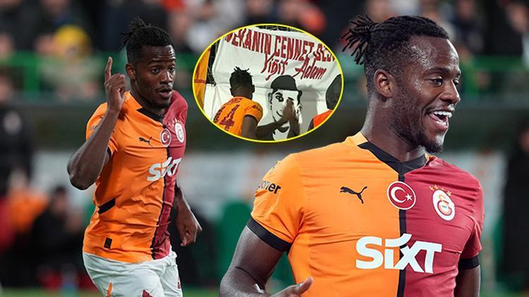 Galatasarayın nöbetçi golcüsü Michy Batshuayi Süper Lig tarihinin en iyi başlangıcı...