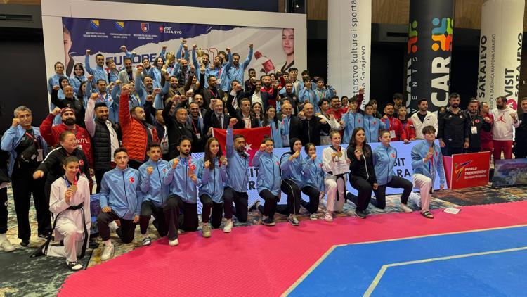 Türkiye, Avrupa Ümitler Taekwondo Şampiyonası’nda takım halinde şampiyon oldu